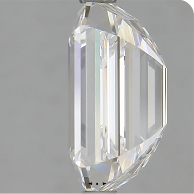 8.61 Carat F VS1 Emerald Lab Diamond