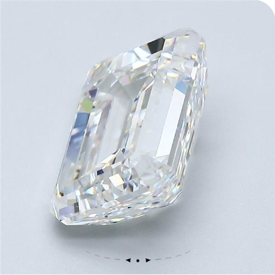 7.52 Carat F VS1 Emerald Lab Diamond
