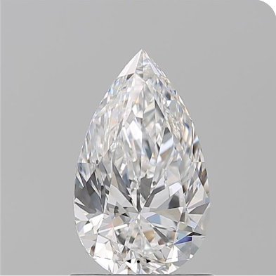 8.07 Carat E VS1 Pear Lab Diamond