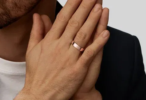 Rose Gold Ring Small